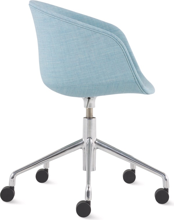 A side view of the AAC 53 Upholstered chair.